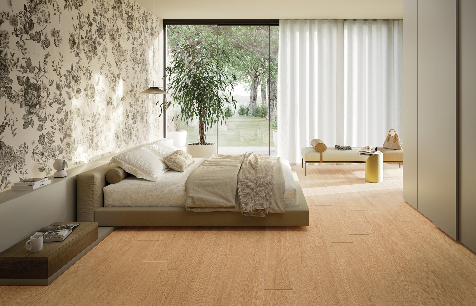 Série Izumi od Mirage vo farbe Chiaro v dizajne dlažby imitácie dreva